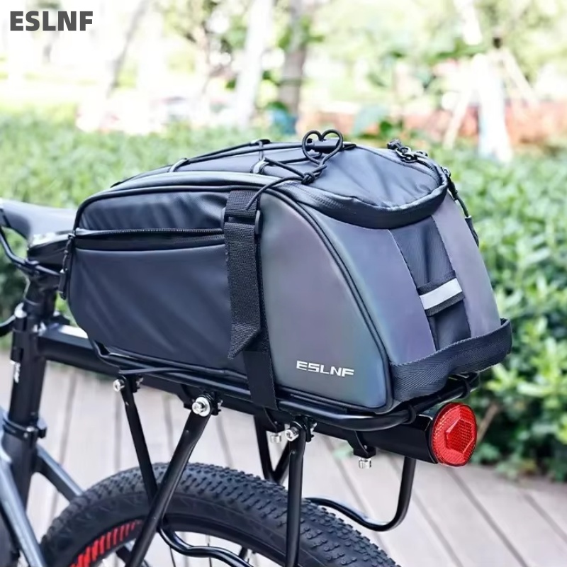Mountain Biking Fanny Pack - ESLNF Large Capacity Reflective Cycling Bag