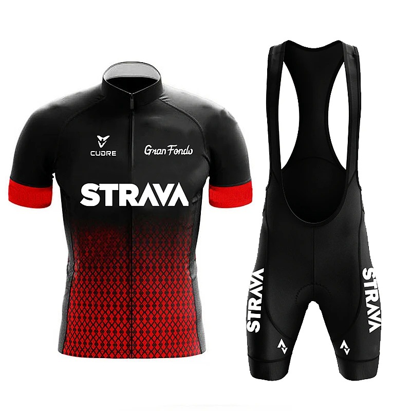 Strava Jersey Set Men's Bib Sh - Mountain Biking Pants For Men ulasan dan harga