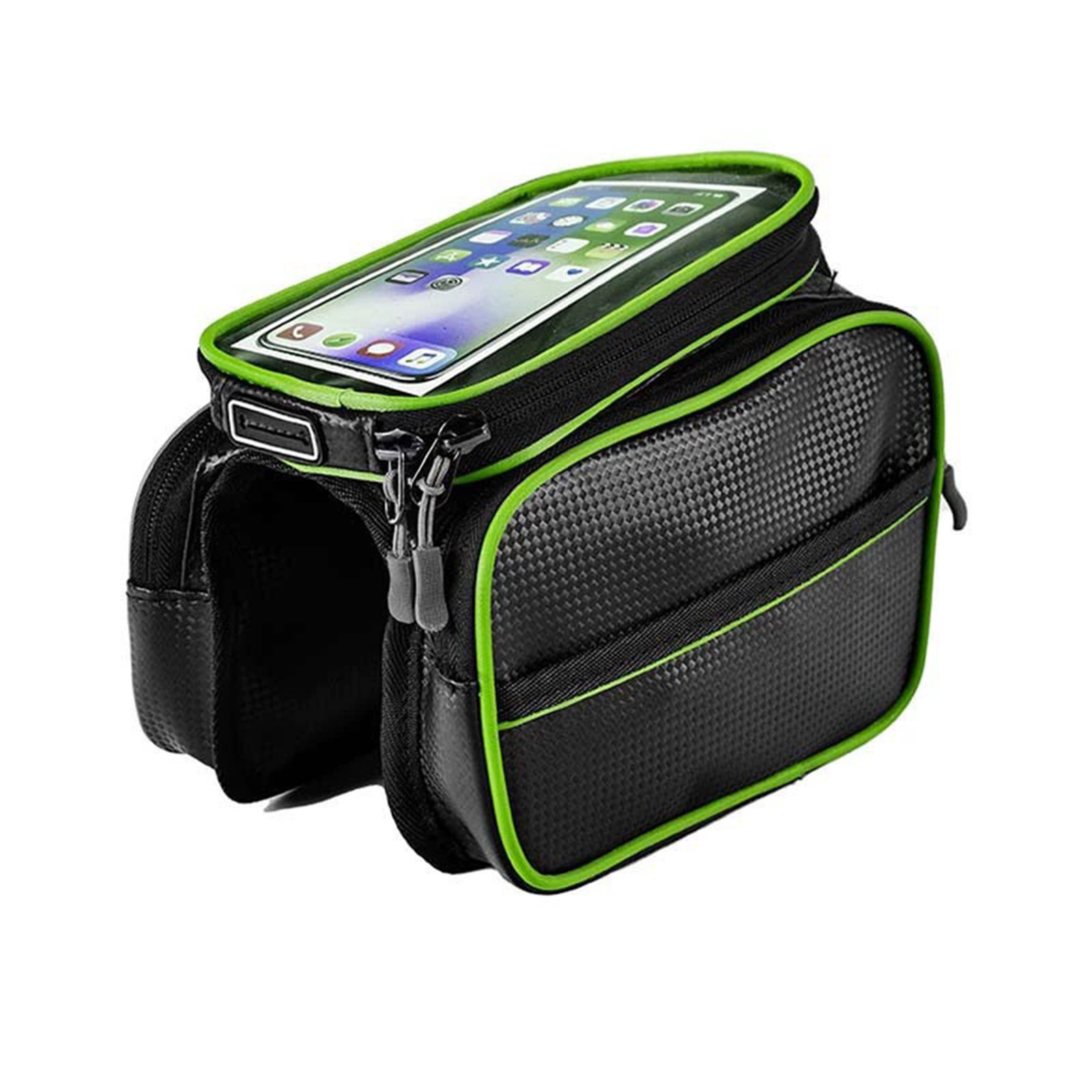 Cycling Front Frame Tube Bag f - Mountain Biking Essentials ulasan dan harga