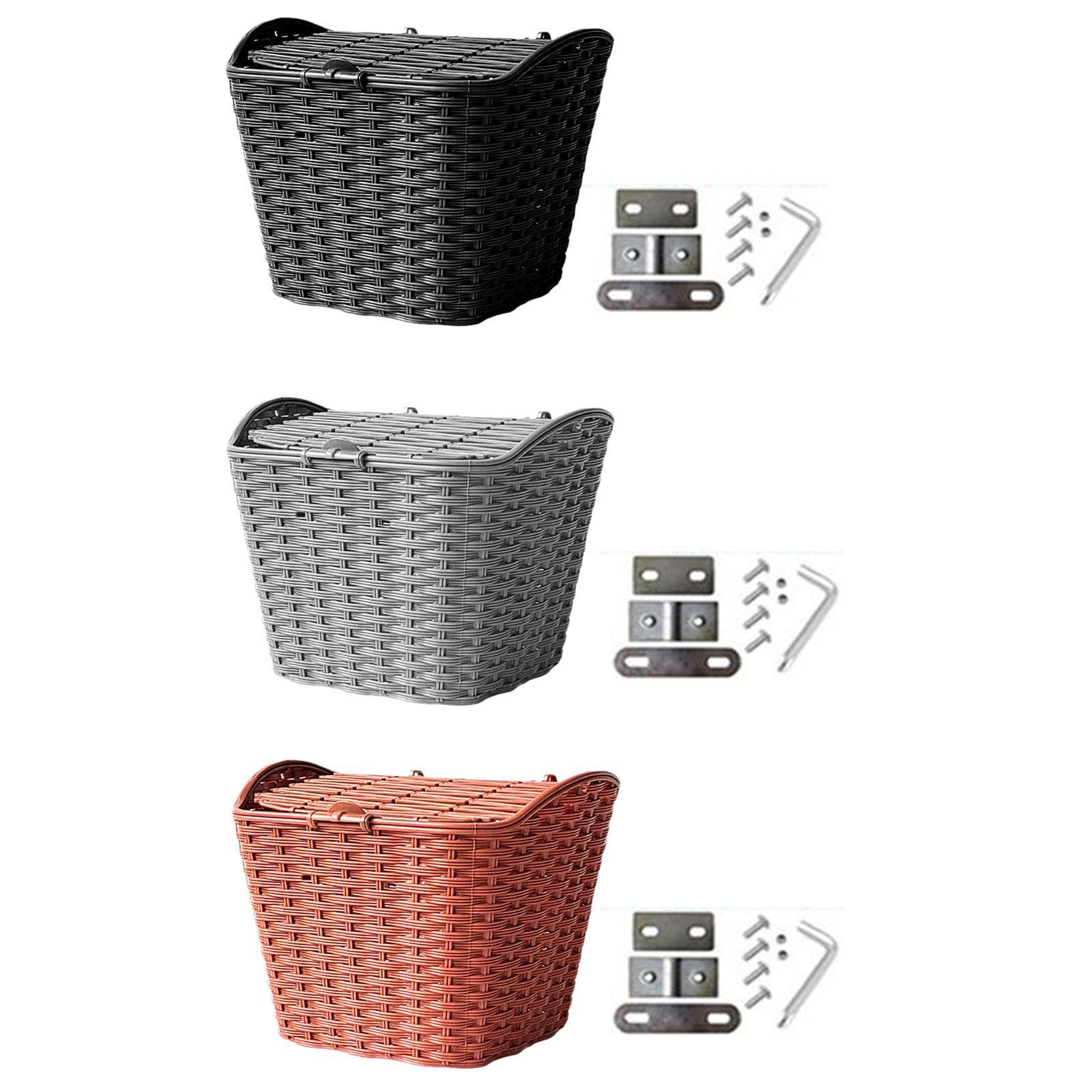 Bike Basket with Lid Sturdy Cy - Mountain Biking Books ulasan dan harga