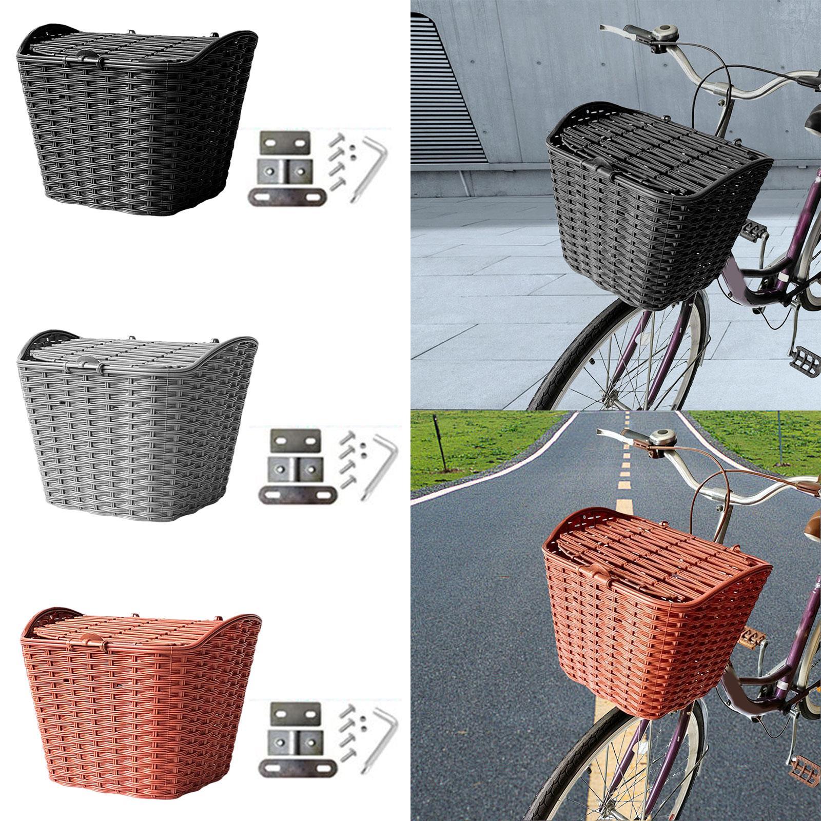 Bike Basket with Lid Sturdy Cy - Mountain Biking Books ulasan dan harga