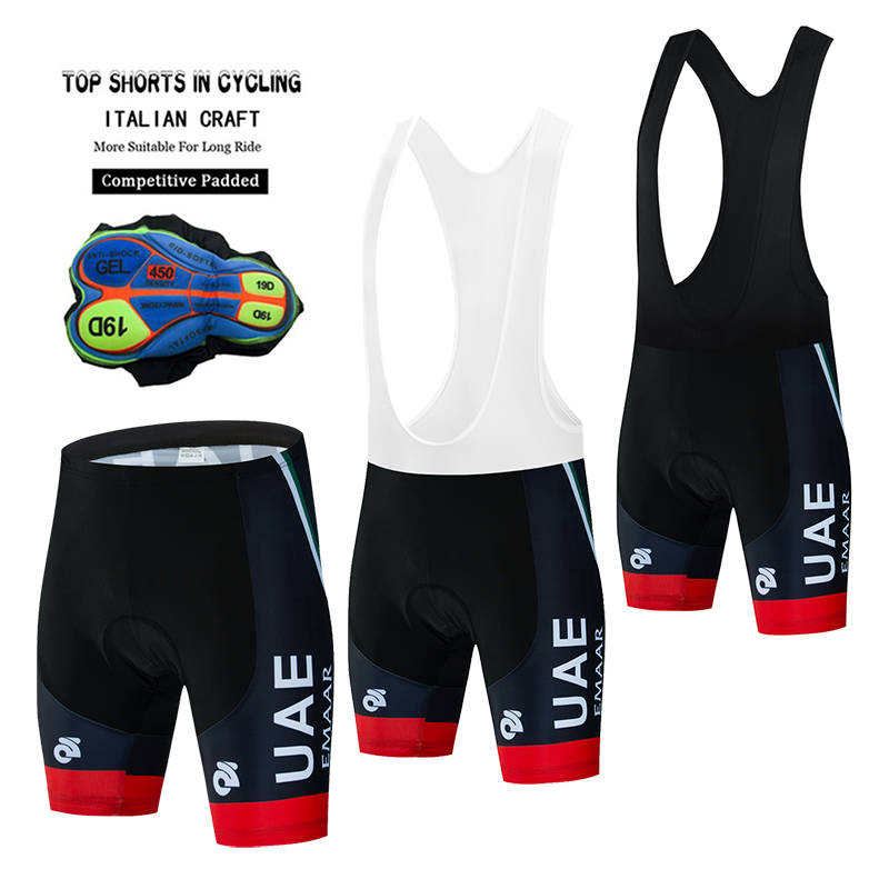 UAE Summer Cycling Bib Shorts  - Mountain Biking Uae ulasan dan harga