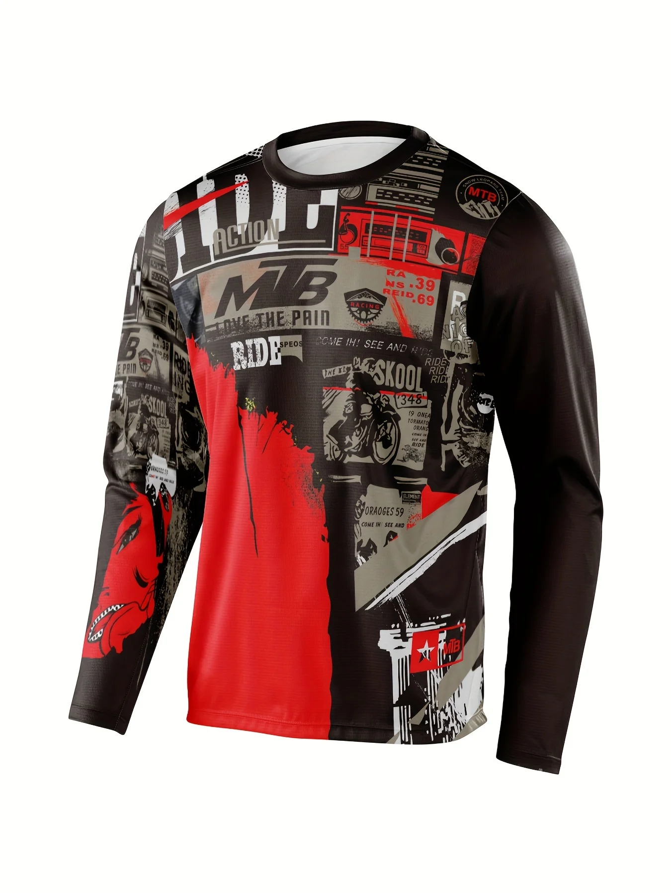 Men Breathable Mountain Bike E - Mountain Biking For Fitness ulasan dan harga