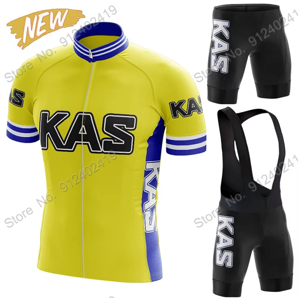 New Retro Kas Team 2026 Cyclin - Mountain Biking Pants For Men ulasan dan harga