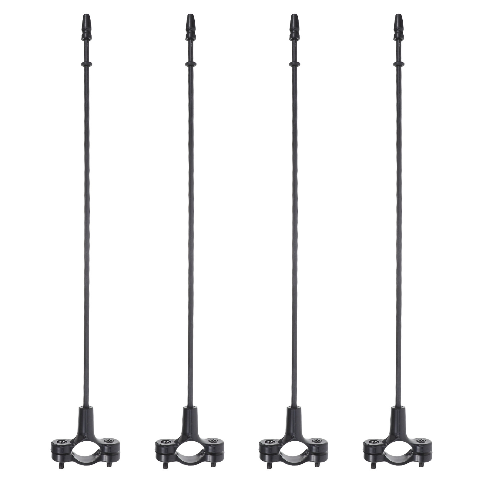 4Pcs Bike Flag Pole Holder Hea - Mountain Biking Races ulasan dan harga
